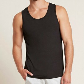 Boody Men's Singlet, Black / S