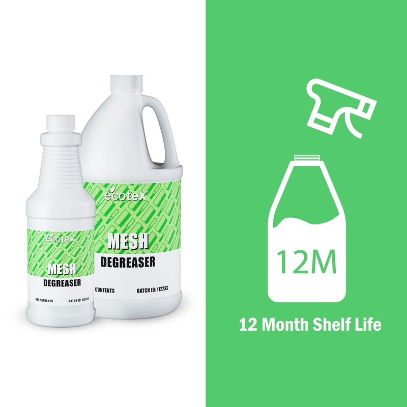 Ecotex® Screen Printing Mesh Degreaser (Quart - 32oz.) - Silk