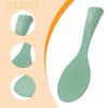 UXCell Silicone Rice Paddle and Spoon - Non-Stick, Heat Resistant,