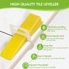 Tile Leveling System 1/8”Kit, 600pcs Tile Leveler Spacers Clips+200pcs Reusable