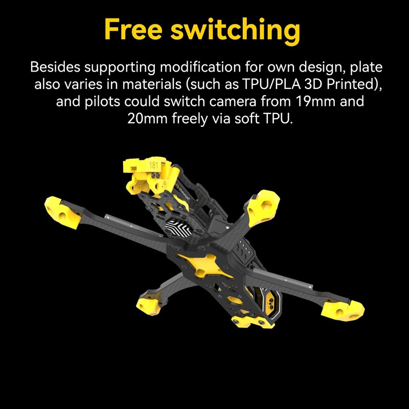 Master 5 V2 Drone Frame - 226 mm Wheelbase, Lightweight