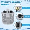 Dreyoo Pressure Balancing Cartridge and Valve Stem Assembly, Compatible with