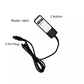 Richmat HJH5 Remote for Matt. Firm 50 Series & Leggett and Platt Bas-X CF Adjustable Bed