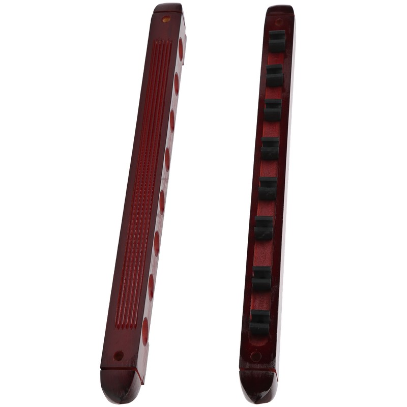 Wall Mounted Snooker Billiards Cues Rack Pool Cues Stick Pole