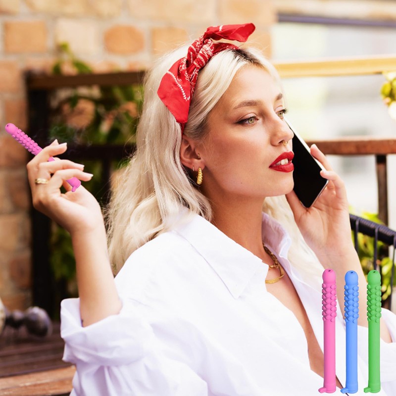 AXERHK Breathers,Breath Sticks,3 Pcs Breathers with Essential Oil,Natural Focusing for