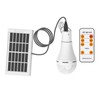 Solar Powered LED Bulb Indoor Outdoor Emergency Light Bulb Portable