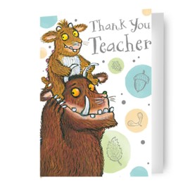 Danilo Promotions LTD The Gruffalo Dankeskarte für Lehrer