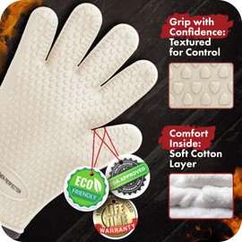 Kitchen perfection XL Gloves - Cream