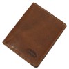 Boccx Small Soft Leather Mens Wallet Slimfold Wallet Mini Purse