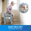 Sliq Toilet Seat Risers for Seniors, FSA HSA Raised Handicap