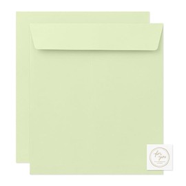 Midori 33287006 Colored Paper Envelopes Yellow Green