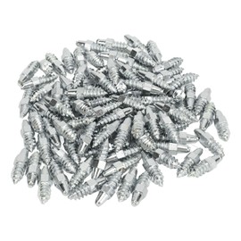 100PCS Tire Spikes Carbide Alloy 21mm Prevent Slip Wheel Tyre Studs for Car Truck Bicycle Boot Motorcycle ATV SUV
