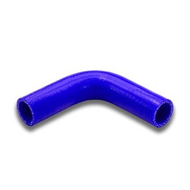 Auto Dynasty Auto Dynasty 1.25 inches 90 Degree Elbow Turbo/Intercooler/Intake Piping Coupler Silicone Hose, (Blue)