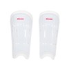 Mikasa MG-1002 SS Soccer Futsal Shin Guard, White,
