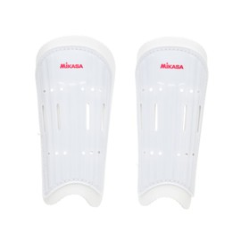 Mikasa MG-1002 SS Soccer Futsal Shin Guard, White,