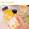 YBCPACK 12 Pack 8 OZ (250 ml) Clear Plastic Juice
