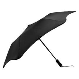 BLUNT Metro Travel Umbrella – 100cm Windproof Umbrella, Compact Umbrella for Wind and Rain, Portable, Heavy Duty, UV Protection - Ink Black