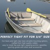 UPTTHOW 6Pcs Rubber Pole Light Storage Clips for Boat to