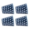 4Pcs/Set Cute Melamine Mug Imitation Porcelain Beverage Cup for Home