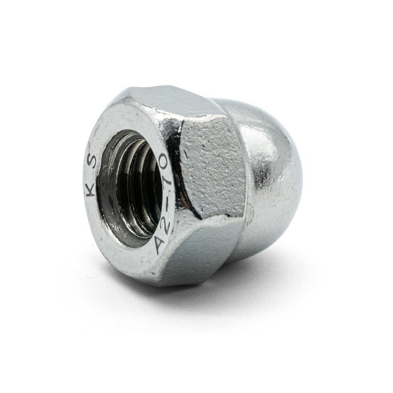 Hippo Hardware M8 (8mm) Dome Nuts Hex Domed Nut Acorn