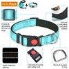 haapaw Reflective Dog Collar Padded with Soft Neoprene Breathable Adjustable
