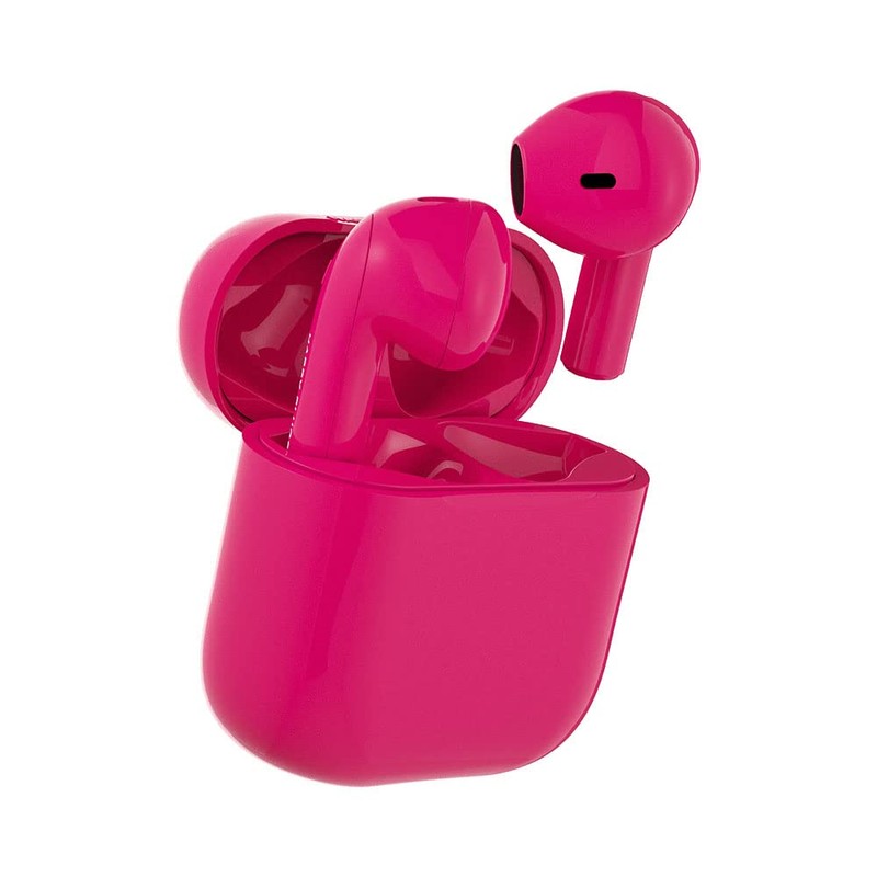 Happy Plugs Joy True Wireless Headphones Cerise