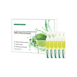 10 Pcs 3V Fruit Acid Teeth Whitening Serum, Natural Ampoule Tooth Essence, Plaque Remover Toothpaste