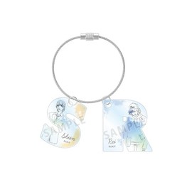 TV Anime Twilight Out Focus Rei x Shion Double Wire Acrylic Key Chain