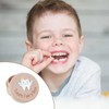 2PCS Tooth Fairy Box for Lost Teeth, 3D Carved Wooden