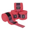 Spectrum Polo Bandages in Papaya with Zipped Case - Satin