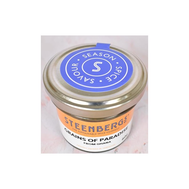 Steenbergs Grains Of Paradise Spice Standard Jar - 60g
