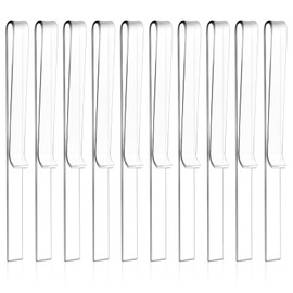 10 Pcs Music Stand Clips, Clear Acrylic Music Book Stand Page Holder Clip Piano Book Holder Clips for Wind for Musician Composer Pianist Outdoor Gig Rehearsal Easy Reading