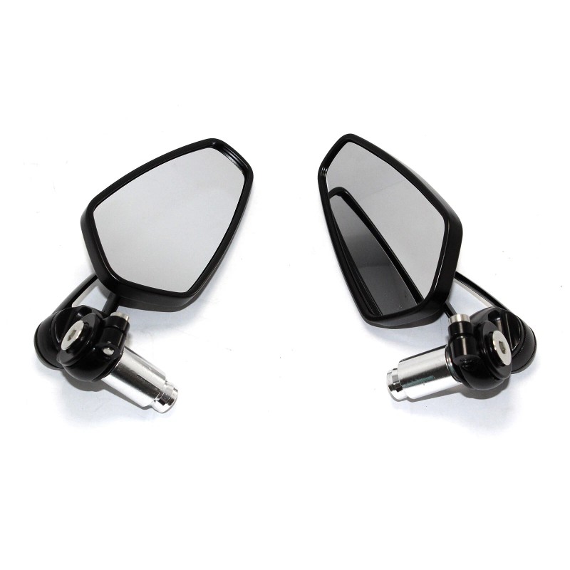 JMTBNO UNIVERSAL Motorcycle Rearview 7/8"Handle Bar Mirrors For 2019 Honda