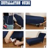 Lounge Chaise Slipcover Stretch Sofa Cover for Living Room Indoor