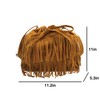 Fringe Hobo Purse Bags for Women Crossbody Purses with Drawstring