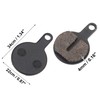 X AUTOHAUX 4 Pair Semi Metal Disc Bike Brake Pads