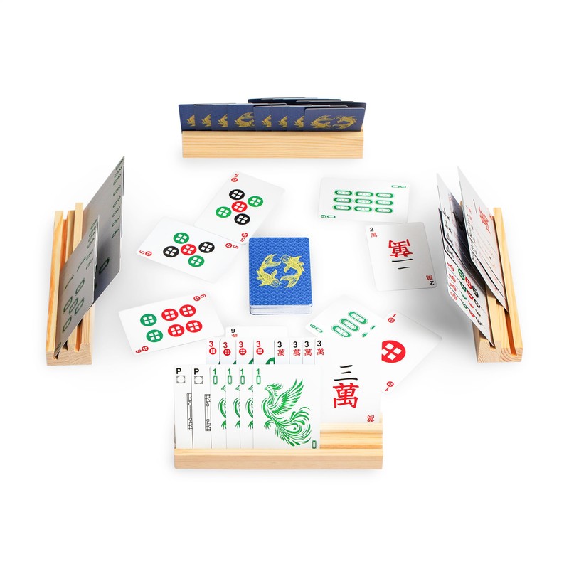 Black long Di fang American Mahjong Game Set, 166 Card