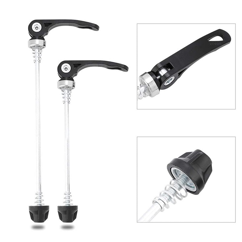 Pwshymi Quick release set ultralight alloy bike rear replacement spare