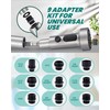 Pull Down Faucet Head Replacement: 3-Function Kitchen Faucet Sprayer Head