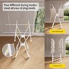 BIREN Clothes Drying Rack Heavy Duty Clothing Racks Extending Laundry