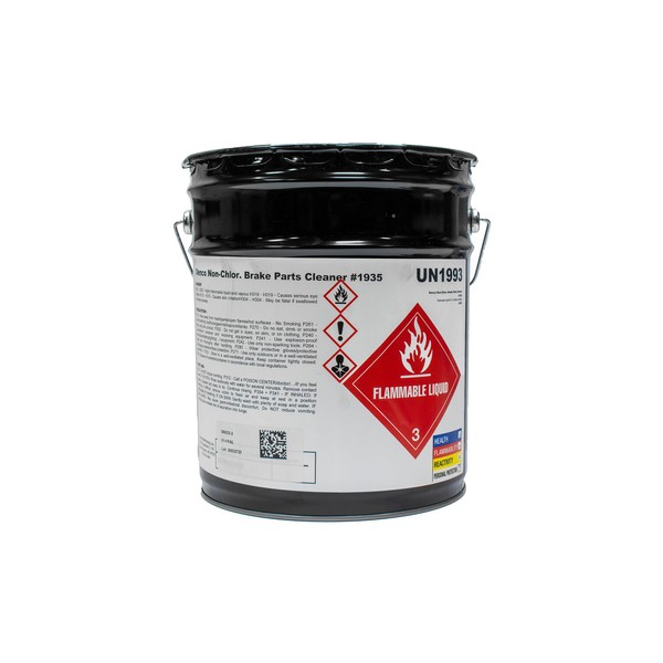 Denco #1935-5 Gallon Pail of Brake and Parts Cleaner - Non-Chlorinated, Automotive, Industrial Cleaner and Degreaser (1)