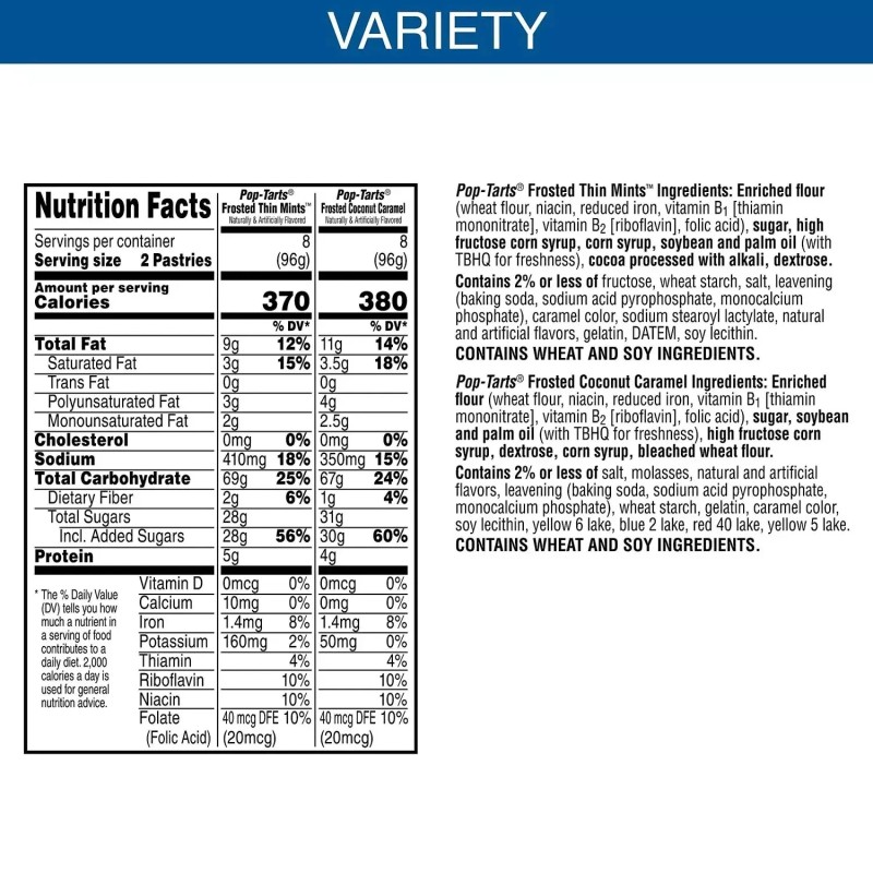 Kellogg's Pop-Tarts Pop Tarts Girl Scouts Variety Pack, 32 ct.