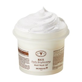 SKINFOOD SKIN FOOD Rice Daily Brightening Mask Wash Off 210g  - SKIN FOOD Rice Daily Brighteni