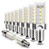 ALIDE Dimmable E12 Led Bulbs 6000k Daylight White 5W,Replace 40