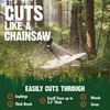 Forester Chainsaw Brush Cutter Blade + File Set - 9in