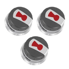 Misfart Upgraded 88848 Gas Grill Burner Knobs Compatible with Weber Genesis Grill Parts 300 Series (2011-2016) Genesis E-310,E-320,E-330-3 Pack