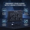 3 Band Equalizer, Stereo Sound Enhancement, Hi-Fi Preamp, Volume Control