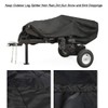 J&C Patio Gas Log Splitter Cover 420D Waterproof Electric Wood