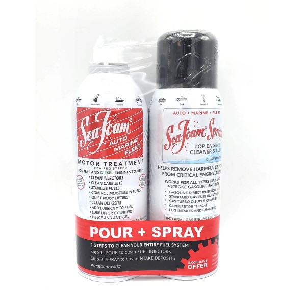 Sea Foam Motor Treatment and Spray Combo SF SS Automotive