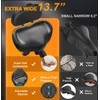 Bike Seat Noseless Wide Comfort Men Women Bicycle Saddle for